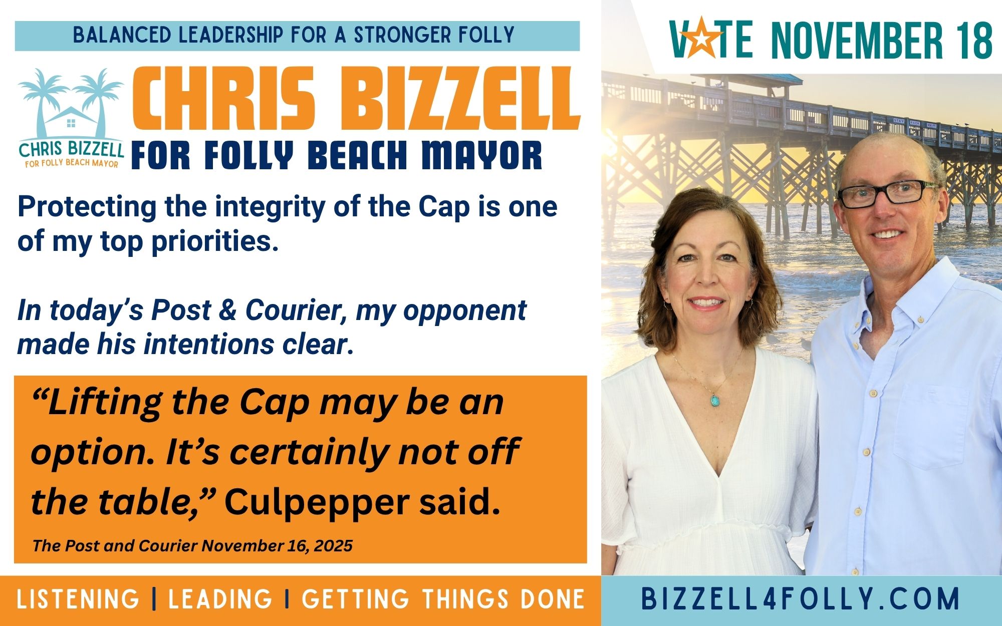Protecting the integrity of the Cap is one of my top priorities.